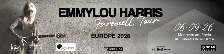 Emmylou Harris: Hier klicken und Tickets kaufen Emmylou Harris: Hier klicken und Tickets kaufen