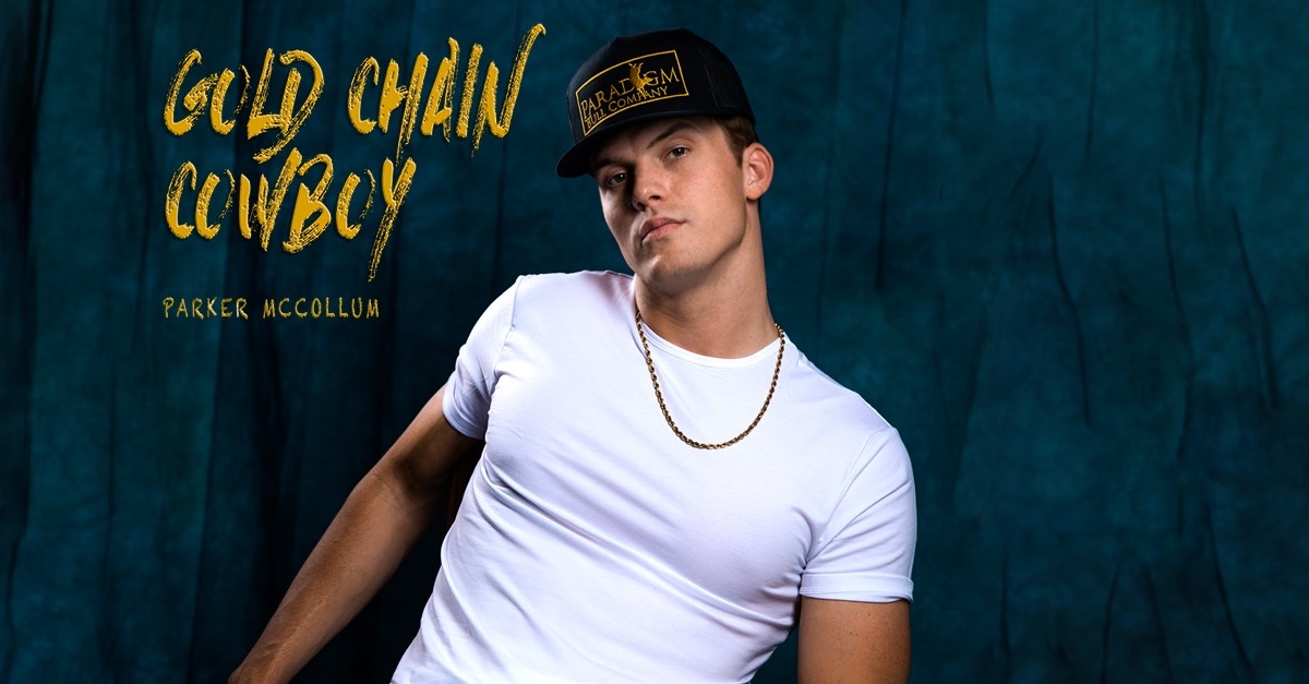 Parker McCollum Gold Chain Cowboy Country.de Online Magazin