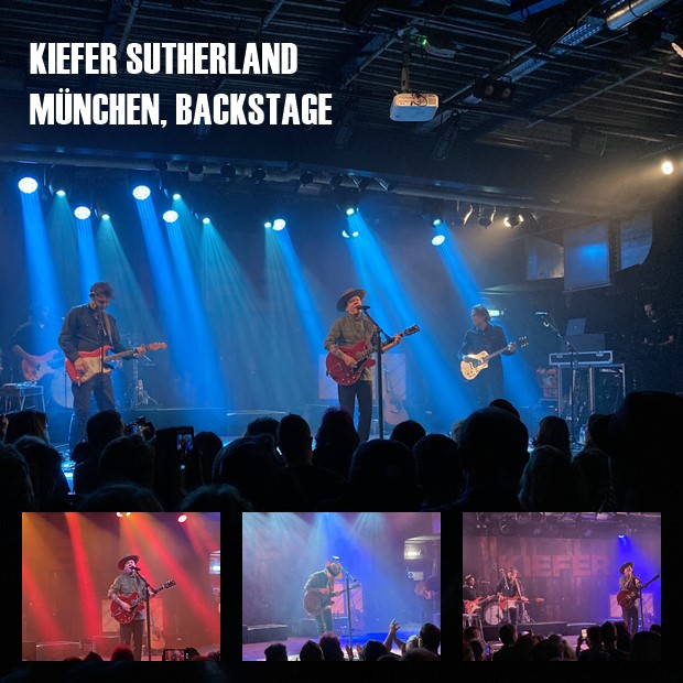 Kiefer Sutherland: Backstage, München