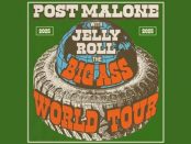 Post Malone - Big Ass Worl Tour (Tourplakat)