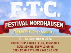 F.T.C. Festival 2026 – Flieger, Trucker & Country in Nordhausen