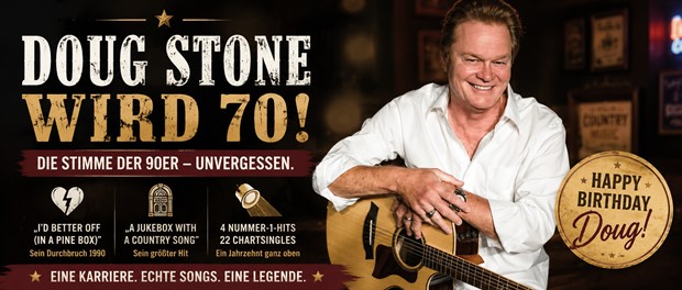 Happy Birthday: Doug Stone wird 70