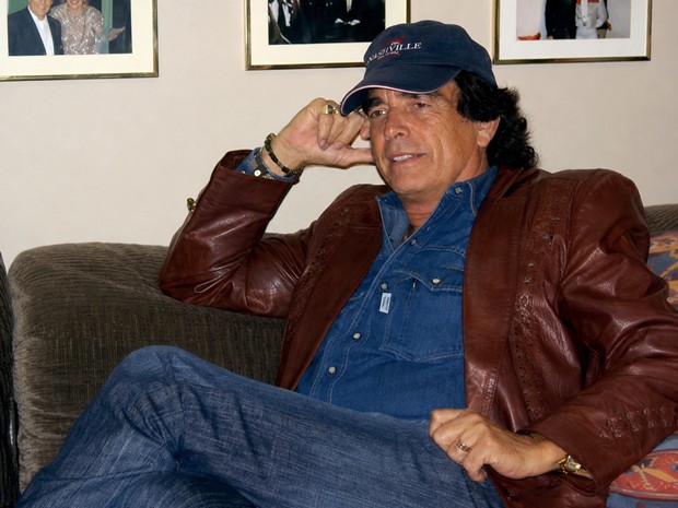 Tom Astor im September 2006 beim ausführlichen Gespräch mit Country.de in seinem Studio in Schmallenberg.