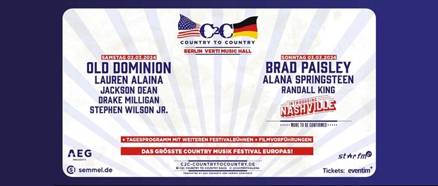 C2C: Country To Country 2024 in Berlin