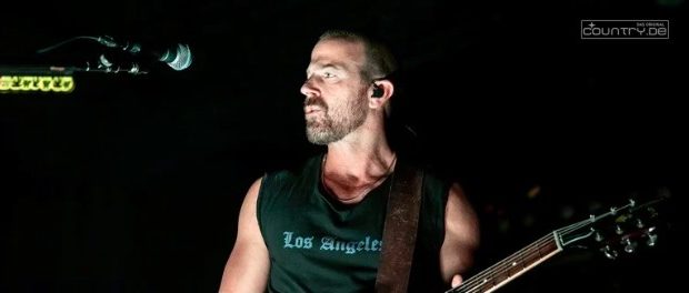 Kip Moore auf der Bühne in Stuttgart