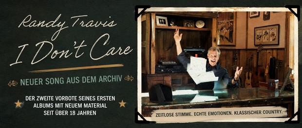 Randy Travis: I Don't Care