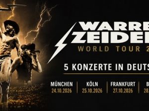 Warren Zeiders: World Tour 2026