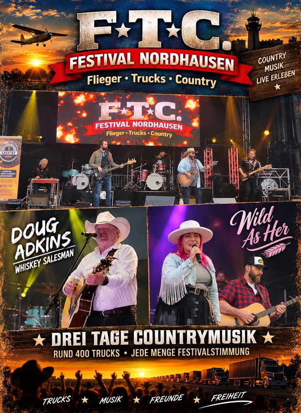 F.T.C. Nordhausen: Buffalo Drive, Doug Adkins, Wild As Her