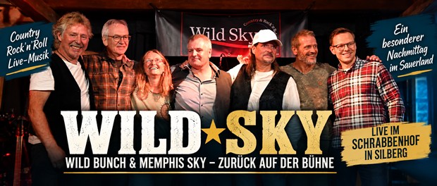 WILD SKY verbindet die musikalische Vergangenheit von WILD BUNCH und MEMPHIS SKY
